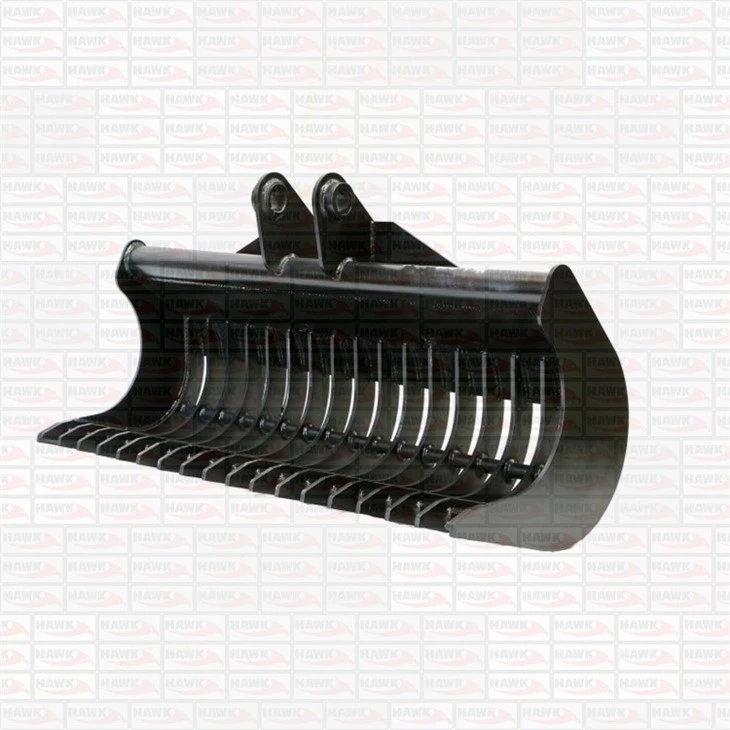 Excavator Land Clearing Rake Bucket