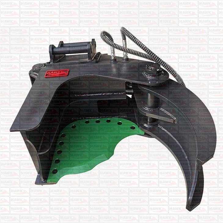 Hydraulic Wood Grab Cutter For Mini Excavator