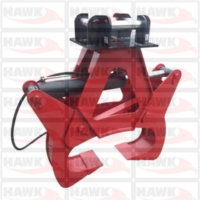 Hawk820 mini ekskavatorius rąstų krekeris
